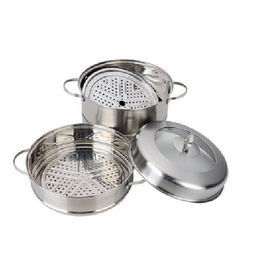 愛仕達(dá)ASD 26cm二層蒸鍋 304不銹鋼材質(zhì)，電磁爐通用，兼顧實(shí)用與健康